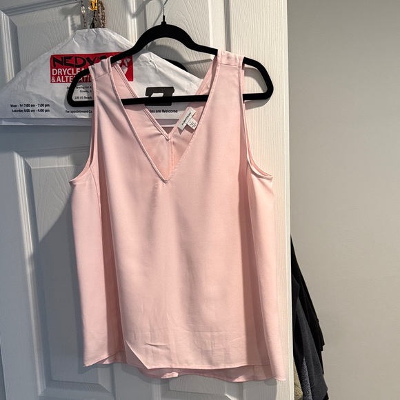 Nordstrom Tops - Nordstrom Light Pink V-Neck Blouse